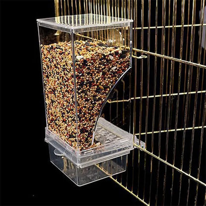 Acrylic No Mess Bird Feeder