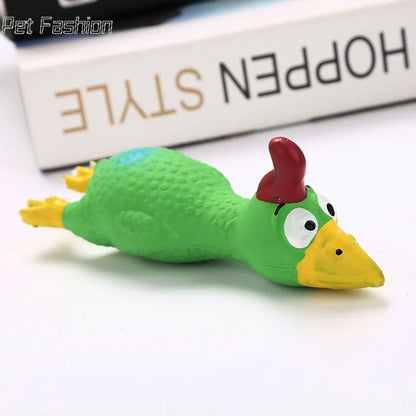 Cute Chicken Shape Pet Squeak Toy