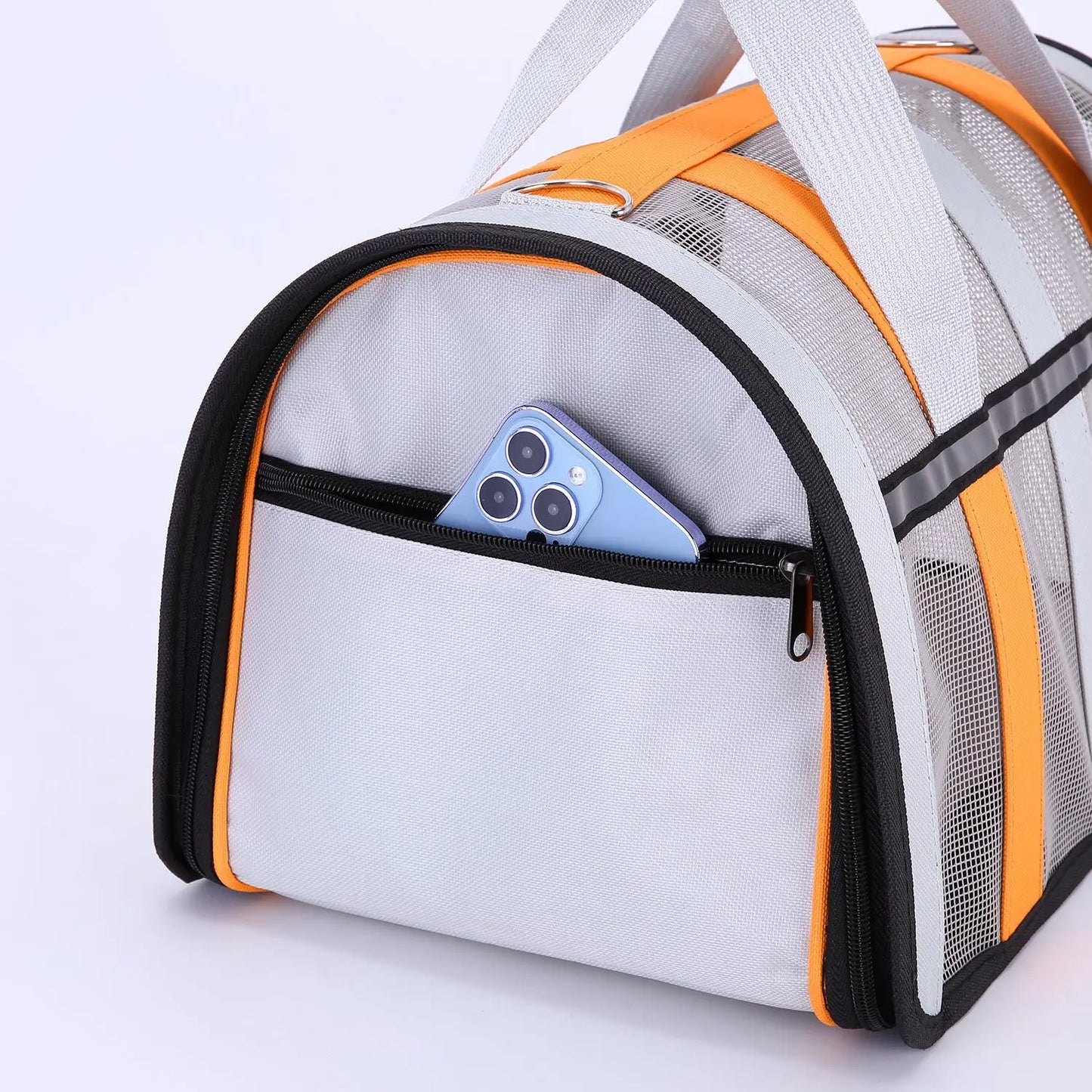 Pet bag, fold-able large capacity portable bag for outdoor use