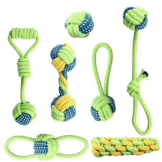 Dog Toys for Large & Small Pet, Interactive Cotton Rope