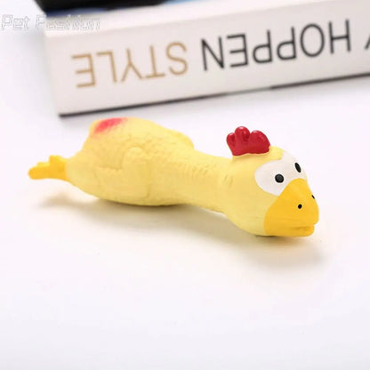 Cute Chicken Shape Pet Squeak Toy