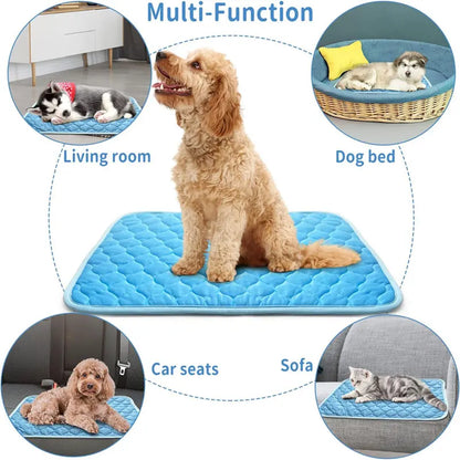 Self Cooling Mat And Sleeping Pad For Pets